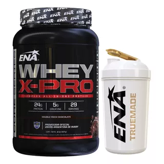 Whey X Pro 1kg Ena Proteinas, Creatina, Bcaa + Shaker