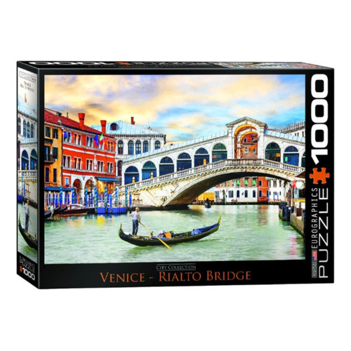 Rompecabezas 1000 Piezas Venice, Rialto Bridge