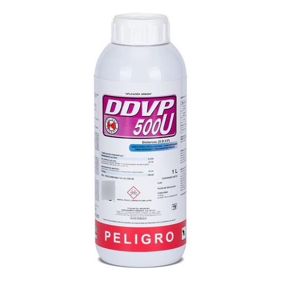  Ddvp 500 U Diclorvos 47.50% 1 L