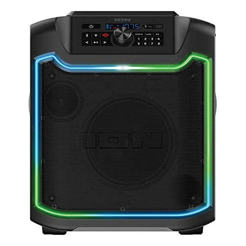 Ion Ipa125c Pathfinder - Altavoz Recargable Bluetooth Para . Color Negro