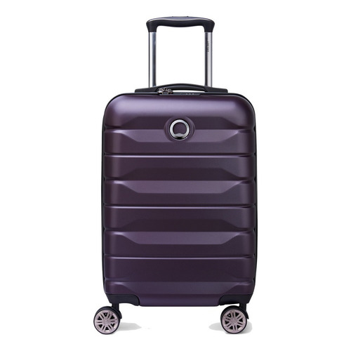 Valija De Cabina 55 Cm. Expandible Delsey Air Armour Color Violeta