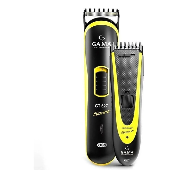 Cortadora Pelo Gama Pack Sport Trimmer Gt527 + Clipper Gc542