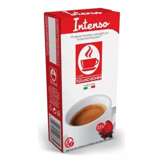 Caja 10 Capsulas Cafe Bonini Intenso Nespresso