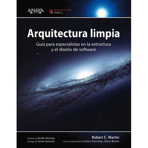 Arquitectura Limpia, de Martin, Robert C.. Serie Títulos especiales Editorial Anaya Multimedia, tapa blanda en español, 2018