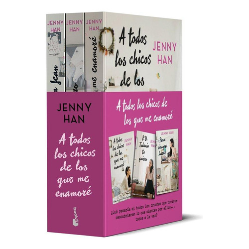 Pack A Todos Los Chicos De Los Que Me Enamore, De Jenny Han. Editorial Booket, Tapa Blanda En Español