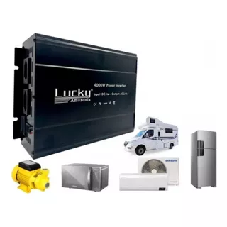 Inversor Lucky Amazonia 12v 220v 4000w 60hz