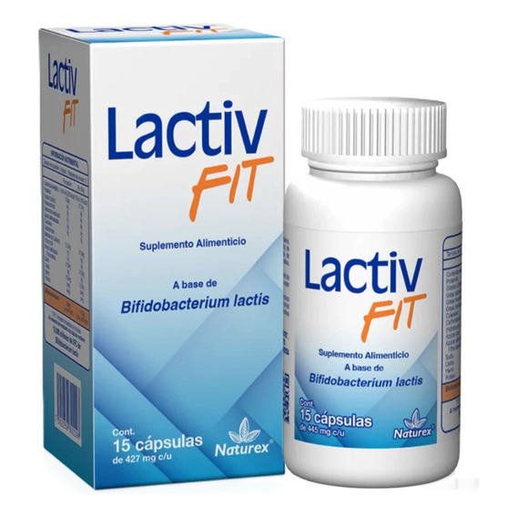 Suplemento Lactiv Fit C/15 Cáps Bifidobacterium Lactis Bpl1