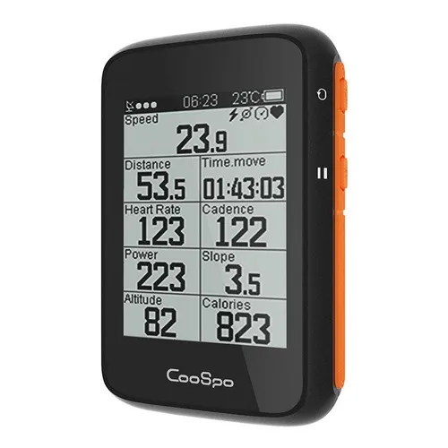 Ciclo Computadora Coospo Bc200 Gps Bluetooth Y Ant Color Negro