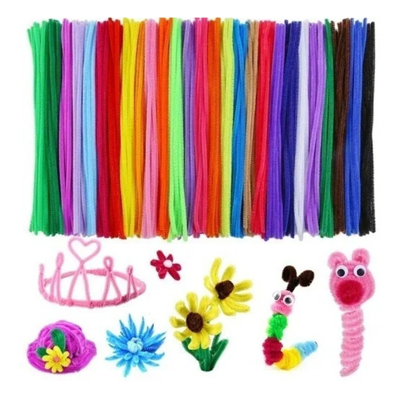 Limpia Pipas Chelines Colores Variados X1000 Und