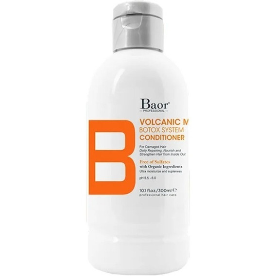 Acondicionador Hidratante Post Botox Baor B Volcanic Mud