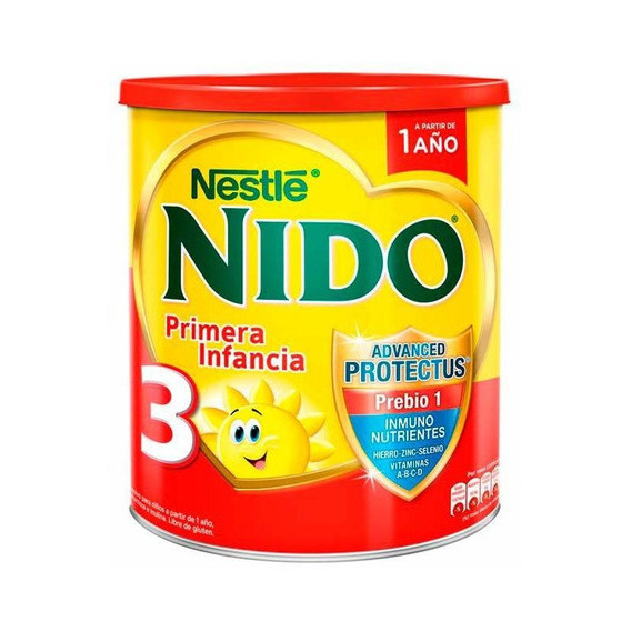 Pack X 3 Unid Leche En Polvo  3 800 Gr Nido