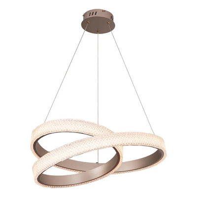 Colgante Aro Led Kumari 75125 125w Calida Ø60cm Dorado Dorado