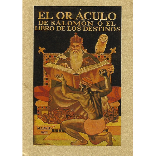 El Oráculo De Salomón O El Libro De Los Destinos de Juan Bergua editorial Maxtor en español