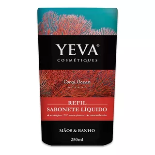 Refil Sabonete Líquido Yeva 250ml Oceano