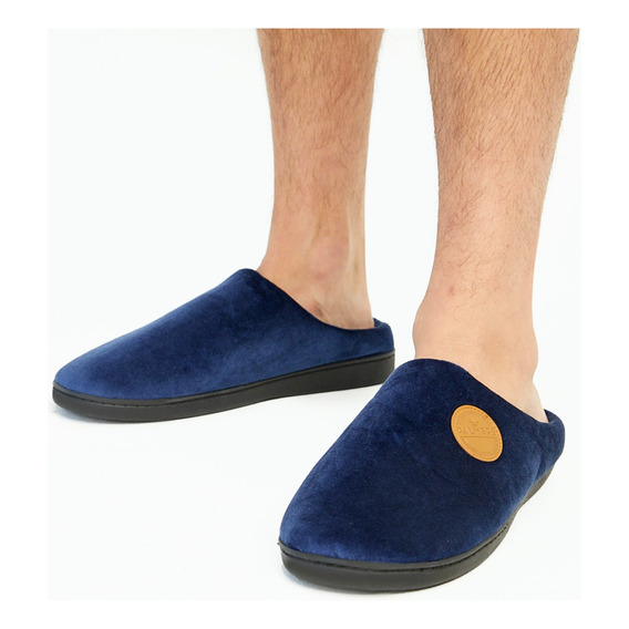 Pantufla Maxi Hombre Azul Palmers