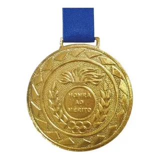 30 Medalhas 43mm Futebol Ouro Prata Bronze Aço Com Fita