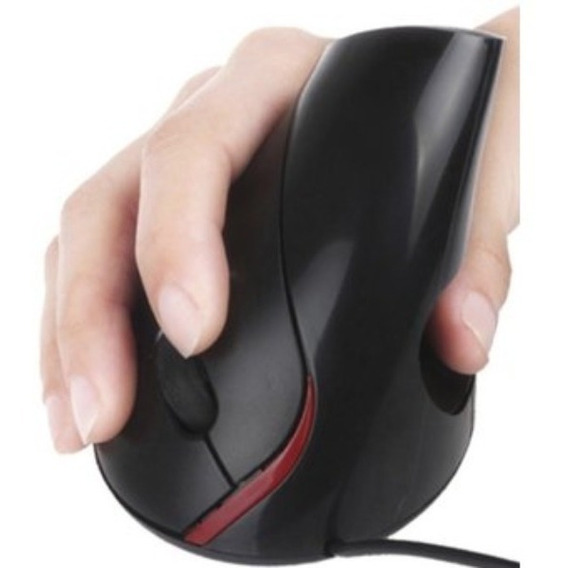 Mouse Optico Vertical Ergonómico Usb Evita Tunel Carpiano