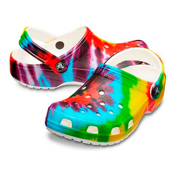 Sandalias Crocs Tie Dye Graphic Clog I 205453-90h