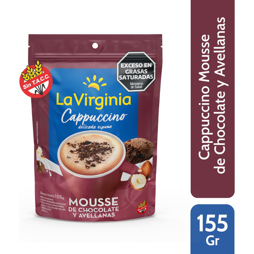 La Virginia Cappuccino Mousse De Chocolate Doypack X 155 Gr
