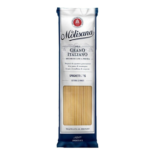 Fideos Spaghetti La Molisana 500 Gr. Origen Italia