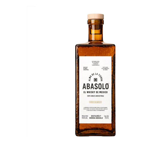 Whisky Abasolo De Maiz 750 Ml