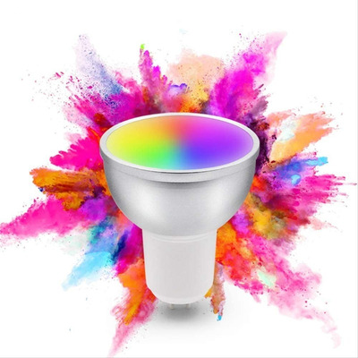 Lámpara Led Smart Gu10 3,5w Wifi Celular App Tuya 