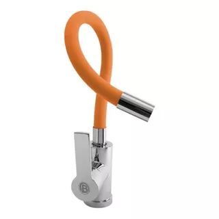 Grifo Para Lavaplatos  Monomando Boccherini Yw107  Naranja Acabado Cromado