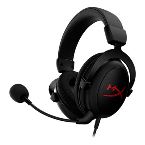 Audífonos Hyperx Cloud Core 7.1 Diadema Headset Gaming Color Negro/Rojo