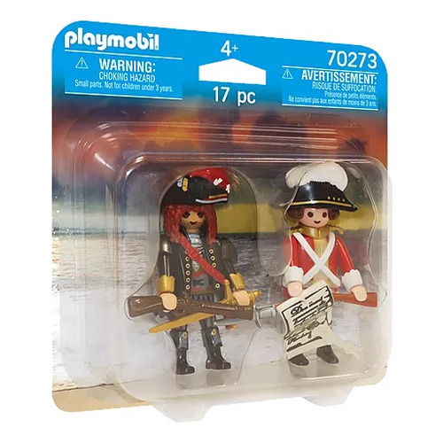 Pirata Y Soldado - Playmobil - 70273 Cantidad de piezas 17