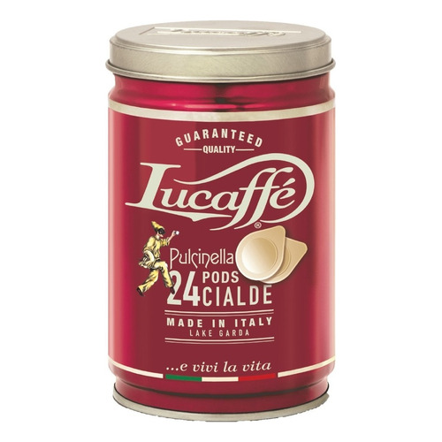 Cafe Lucaffe Pulcinella Cialde Pods 24 Pods. E.s.e