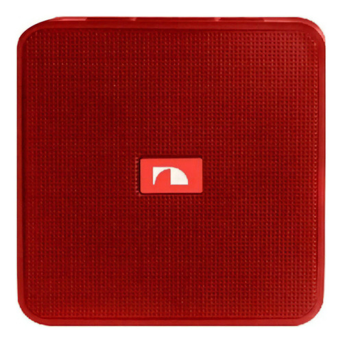 Parlante Bluetooth Inalámbrico Sumergible Nakamichi Cubebox Color Rojo