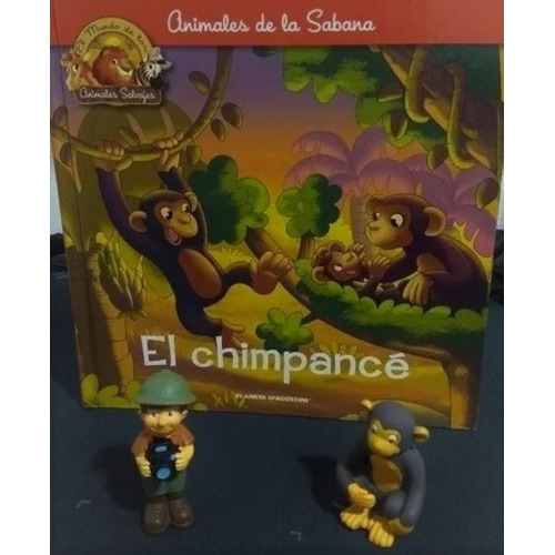 El Chimpance Colecc Animales De La Sabana +animalitos