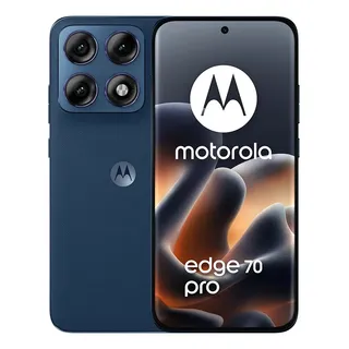 Celular Motorola Edge 70 Pro 512 GB, 4 cámaras de 50 MP Azul