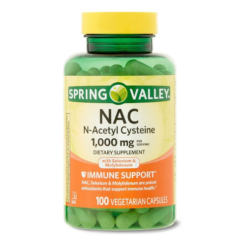 Complejo N-acetil-cisteína Nac 1000mg 100c Acetil Cisteina S Sabor Neutro