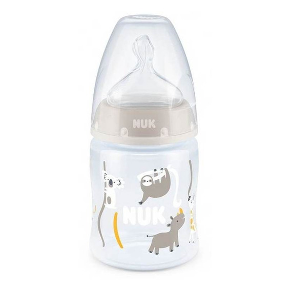 Mamadera Nuk Sil 150ml Control Temp Verde