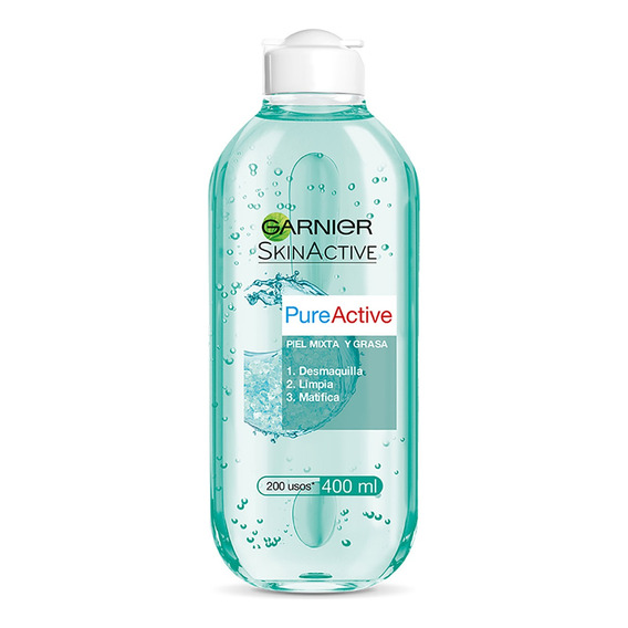 Agua Micelar Garnier Pure Active X 400 Ml