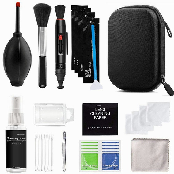 Kit De Limpieza Profesional Para Cámaras Dslr 35 Pcs