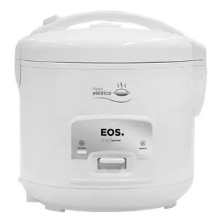 Panela Elétrica De Arroz Eos 5 Xícaras Branca Cor Branco Frequência 60hz 110v