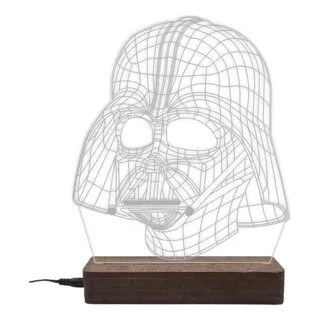 Lámpara Acrílico Led Star Wars Darth Vader 220v Regalo