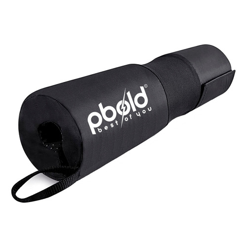 Almohadilla Para Barra De Gimnasio Pbold Protector Espuma Color Negro