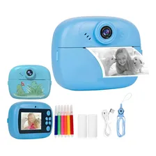 Câmera Infantil Instantânea Filmadora Full Hd Divertida Jogo