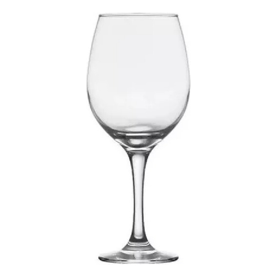 Copa Para Vino De Vidrio Barone 13 Oz 12 Piezas - Nadir Color Transparente