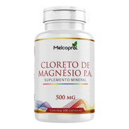 2 Cloreto De Magnésio Pa 100 Caps 500 Mg 