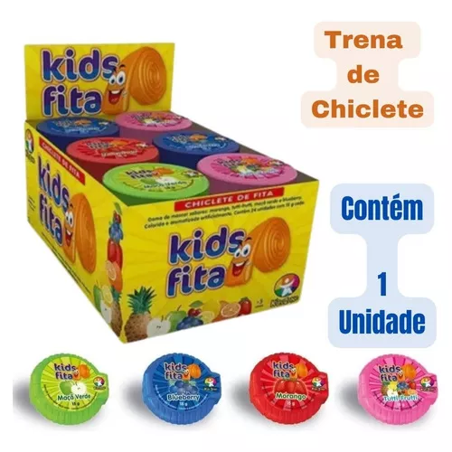 Pote Goma de Mascar Kids Bubble Clete 40 unidades - Kids Zone - Mercadoce -  Doces, Confeitaria e Embalagem