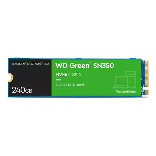 Fpc Ssd M.2 Wd Green Sn350 Nvme 240gb 2400mb/s