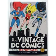 The Art Of Vintage Dc Comics 100 Tarjetas Postales 