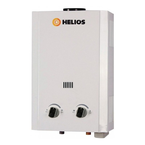 Calentador De Agua De Paso 6 Litros Boiler Gas Lp Helios Color Blanco Tipo de gas GLP