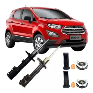 Par Amortecedor Dianteiro Kit Completo Ecosport 2012 A 2021