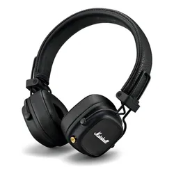 Fone de ouvido over-ear sem fio Marshall Bluetooth Major IV preto no Mercado Livre com oferta e cupom de desconto