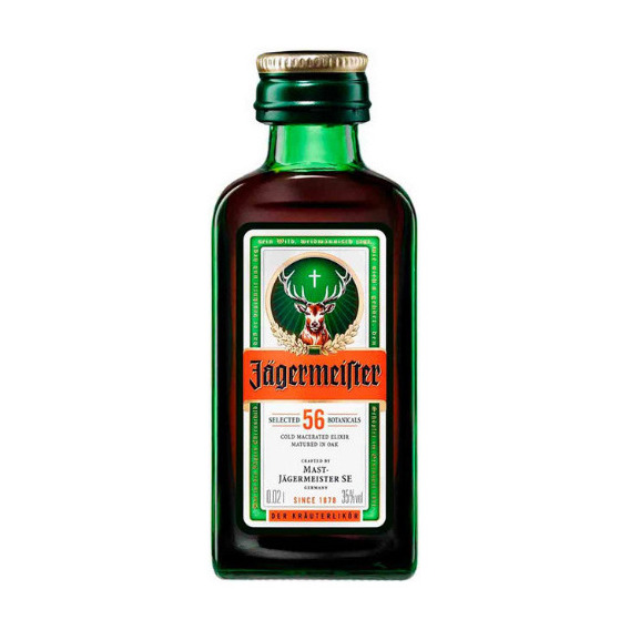 Botellita Miniatura Licor Jagermeister - mL a $570